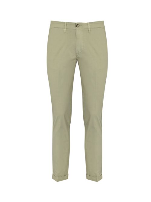 Pantalone Chino Mucha in cotone Salvia RE-HASH | P247 21045249